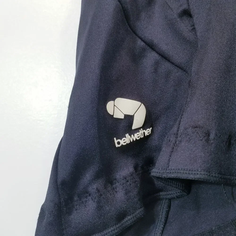 Vintage Bellwether Black Cycling Short Padded Drawstrings
